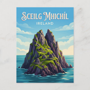Carte Postale Sceilg Mhichíl Irlande