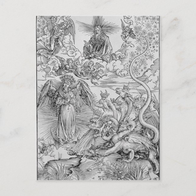 Carte Postale Scène apocalyptique (Devant)