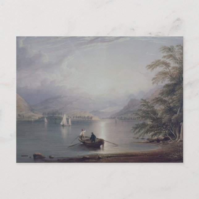 Carte Postale Scène dans le district de English Lake (Devant)