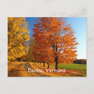Carte Postale Scène d'automne