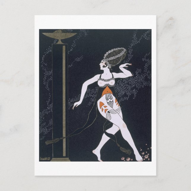 Carte Postale Scène de ballet avec Tamara Karsavina (1885-1978)  (Devant)