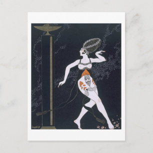 Carte Postale Scène de ballet avec Tamara Karsavina (1885-1978) 