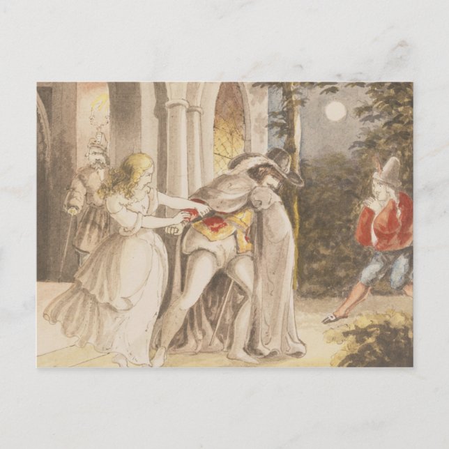 Carte Postale Scène de Don Juan (Devant)