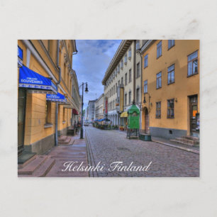 Carte Postale Scène de Helsinki Finlande