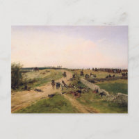 Scène de la guerre franco-prussienne