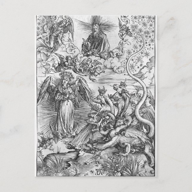 Carte Postale Scène de l'Apocalypse (Devant)