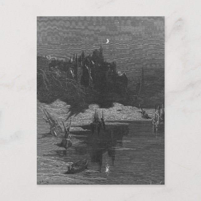 Carte Postale Scène de "Le Rime de l'Ancien Marinier" 4 (Devant)