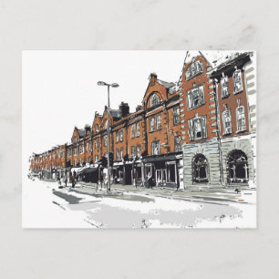 Carte Postale Scène de Londres Street