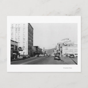 Carte Postale Scène de rue à Aberdeen, WA Photographie