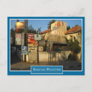 Carte Postale Scène de rue à Jéricho, Palestine
