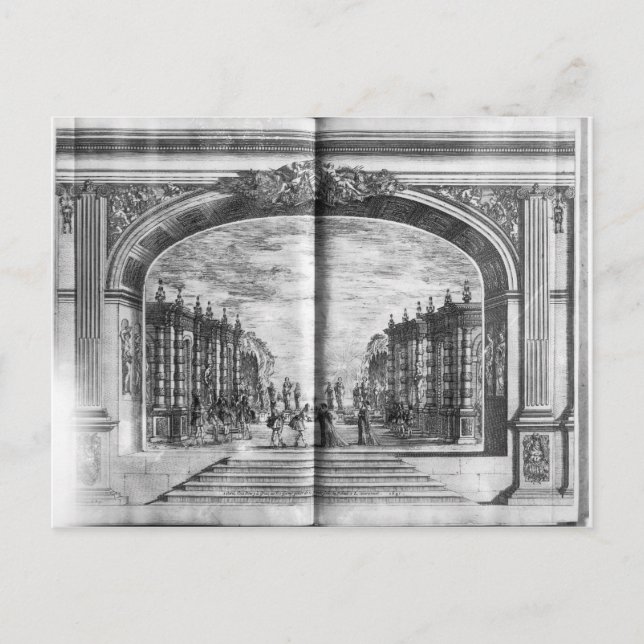 Carte Postale Scène des "Oracles du berger" (Devant)