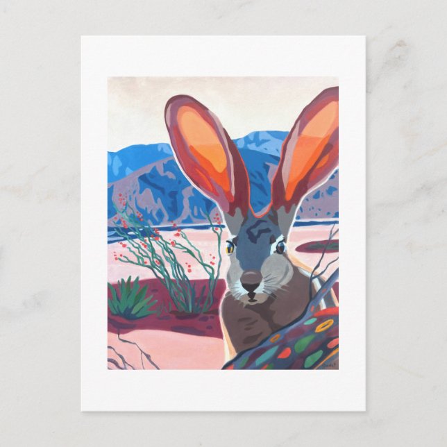 Carte Postale Scène désertique (Devant)