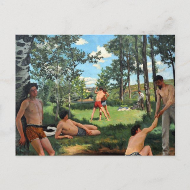 Carte Postale Scène d'été, 1869 (Devant)