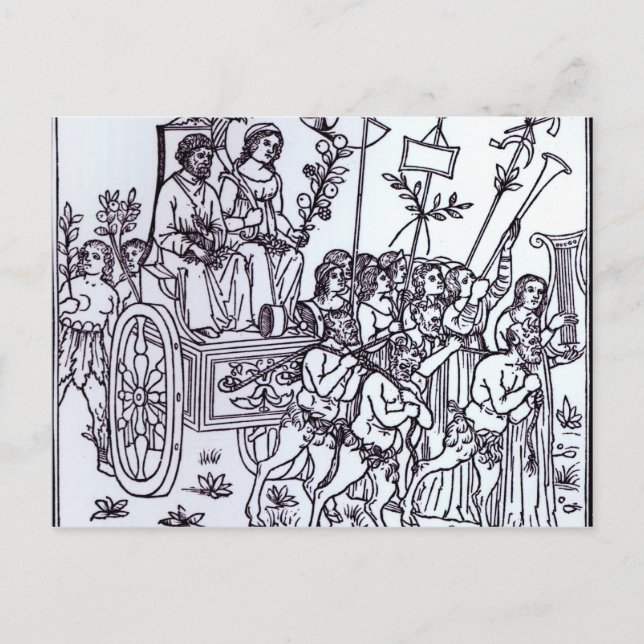 Carte Postale Scène du Decameron (Devant)