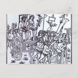 Carte Postale Scène du Decameron