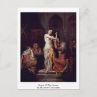 Scène Du Harem Par Theodore Chasseriau