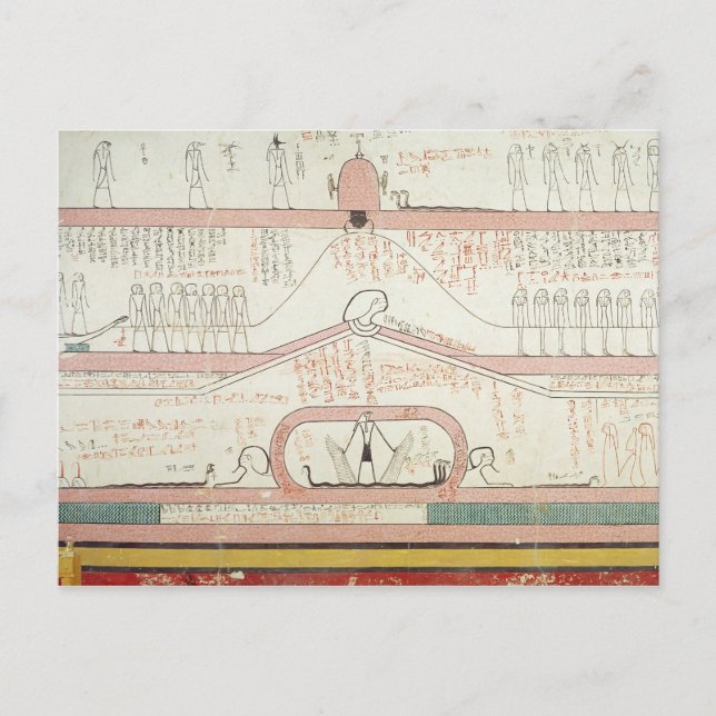 Carte Postale Scène du livre d'Amduat (Devant)