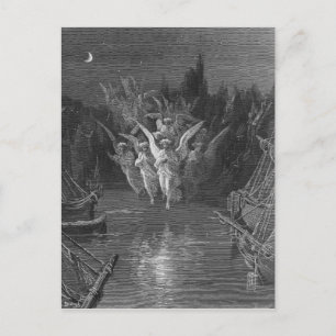 Carte Postale Scène du "Rime de l'ancien marin"