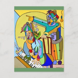 Carte Postale "Scène en temps réel" par Ruchell Alexander