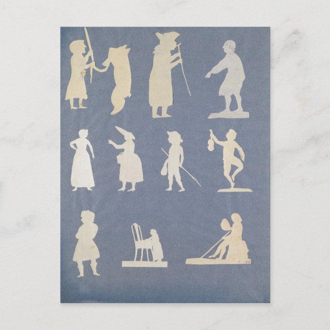 Carte Postale Scène Genre (Devant)