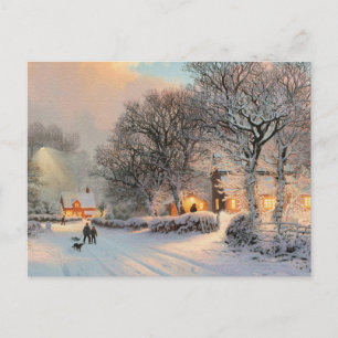 Carte Postale Scène hivernale