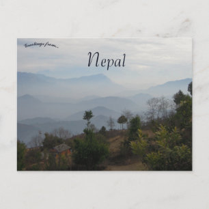 Carte Postale Scène rurale à Gulmi Nepal