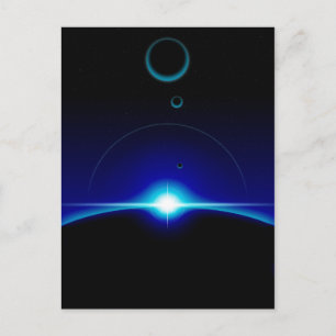 Carte Postale Scène solaire