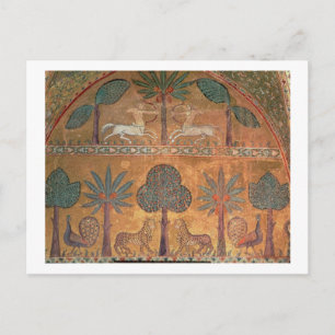 Carte Postale Scene with Centaurs from the Room of King Ruggero