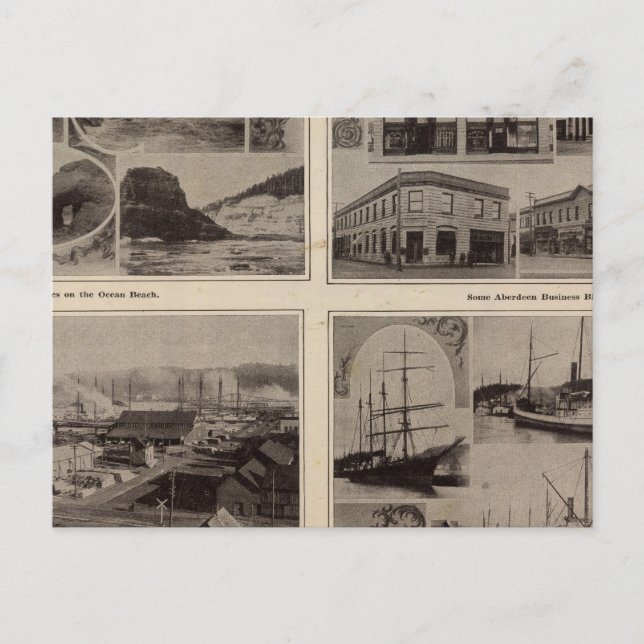 Carte Postale Scènes Aberdeen, Laver (Devant)