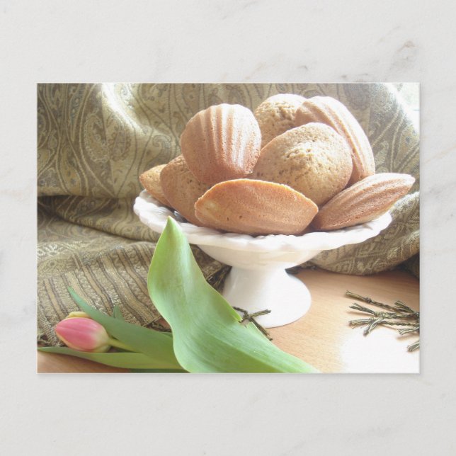Carte Postale Scènes anglaises, Gâteaux pour thé l'après-midi (Devant)