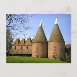 Carte Postale Scènes anglaises, maisons du passé de Kentish