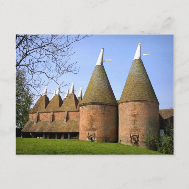 Carte Postale Scènes anglaises, maisons du passé de Kentish (Devant)