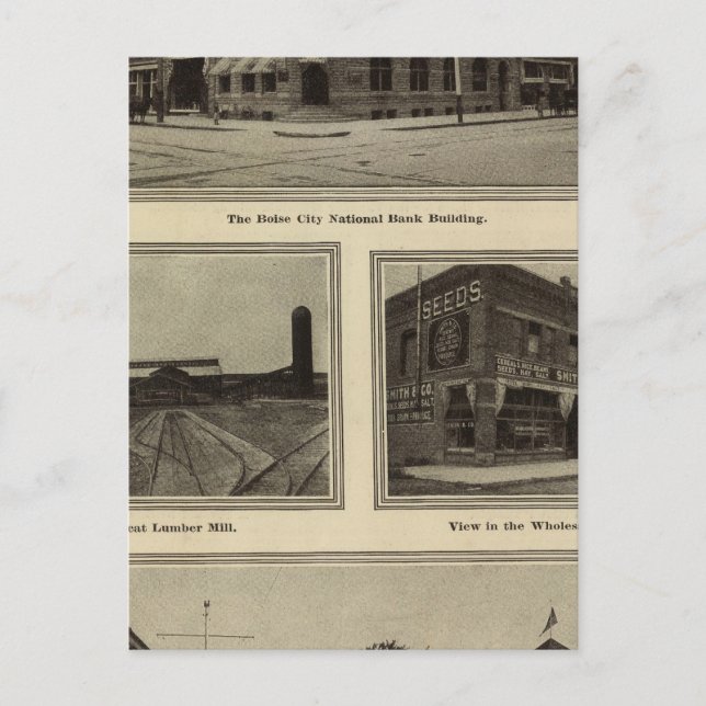 Carte Postale Scènes, Boise, Idaho (Devant)