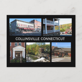 Carte Postale Scènes de Collinsville le Connecticut