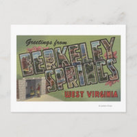 Scènes de grandes lettres - Berkeley Springs, WV