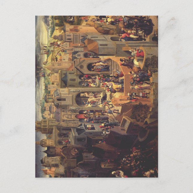 Carte Postale Scènes de la Crucifixion du Christ (Devant)