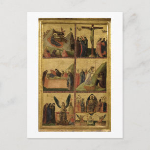 Carte Postale Scènes de la passion (panneau)