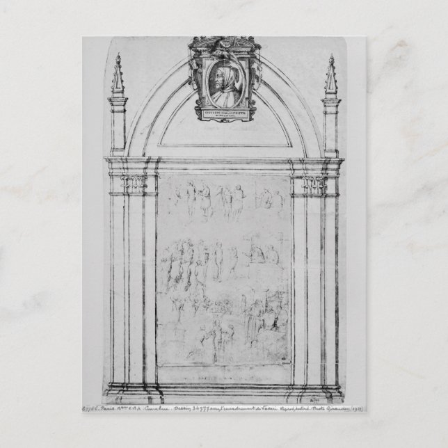 Carte Postale Scènes de la vie d'un saint (Devant)