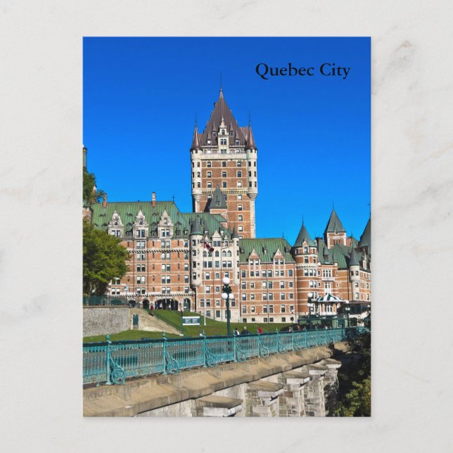 Carte Postale Scènes de Québec (Devant)