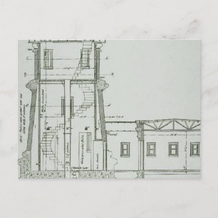 Carte Postale Schéma du phare de Split Rock