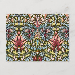 Carte Postale Schéma floral William Morris Snakeshead