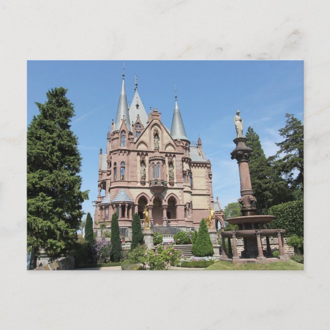 Carte Postale Schloss Drachenburg sur Drachenfels (Devant)