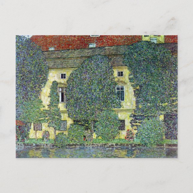 Carte Postale Schloss Kammer on the Attersee III By Gustav Klimt (Devant)