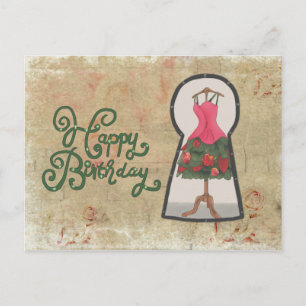 Carte Postale Schlüsselloch