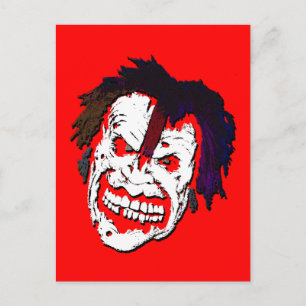 Carte Postale schmile ! : zombie