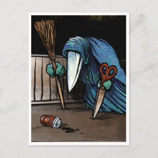 Carte Postale Schnabelperchten - Critère Yule Éffrayant