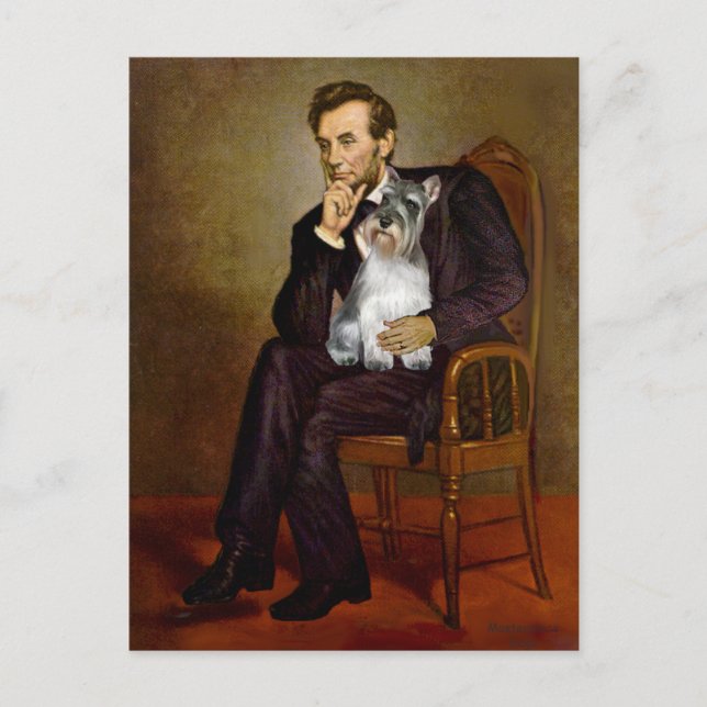 Carte Postale Schnauzer 11N - Lincoln (Devant)