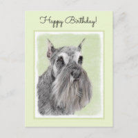 Schnauzer (Giant, Standard) Peinture - Chien Art