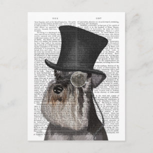 Carte Postale Schnauzer, Hound officiel et Casquette