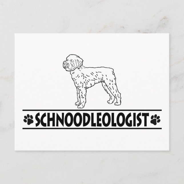 Carte Postale Schnoodle humoristique (Devant)